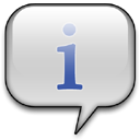 Info, Balloon, about, Information LightGray icon