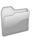 Closed, Folder, grey DarkGray icon