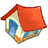 Home, Building, house, homepage Chocolate icon