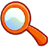 seek, search, Find OrangeRed icon