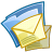mail, envelop, Message, Email, Letter Black icon