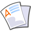 document, rich, File, Text Black icon