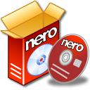 nero, Cdr, Cdrw, roxio Black icon