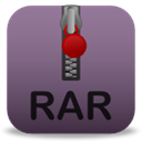 Rar Gray icon