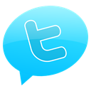 twitter, Sn, Social, social network DeepSkyBlue icon