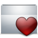 Favorite, Folder Gainsboro icon