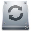 drive, Restore DarkGray icon