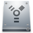 Firewire, drive DarkGray icon