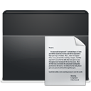 Folder, File, document, paper DarkSlateGray icon