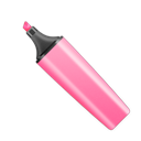 stabilo, pink Black icon