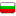 flag, Bulgaria Icon