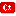 turkey, flag Red icon