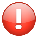 Error, wrong, Alert, warning, exclamation Firebrick icon