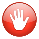 Hand Firebrick icon