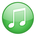 musicalnote Black icon