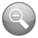 Zoomout Black icon