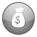 Money, coin, Cash, Currency Black icon
