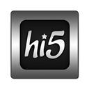 hi, square, Logo Icon
