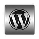 Wordpress Black icon