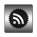 Rss, feed, Badge, subscribe Black icon