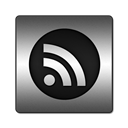 Circle, Rss, subscribe, feed, round Black icon