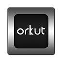 square, Logo, Orkut Black icon