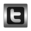 Sn, twitter, Social, square, social network, Logo Black icon