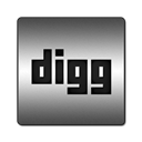 Digg Black icon