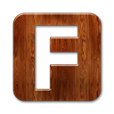 Fark, square SaddleBrown icon