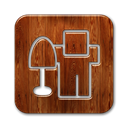 Digg, square SaddleBrown icon