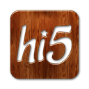 square, hi, Logo SaddleBrown icon