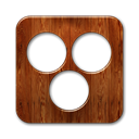 Logo, square, simpy SaddleBrown icon