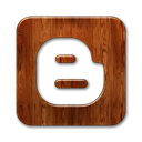 Logo, blogger, square SaddleBrown icon