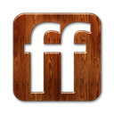 Logo, square, Friendfeed SaddleBrown icon