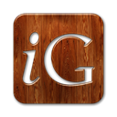 square, Logo, igooglr SaddleBrown icon