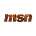 Logo, Msn Black icon