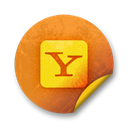 yahoo, Logo, square Black icon