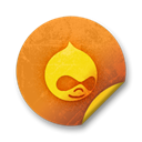 Drupal Black icon