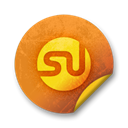 Stumbleupon Black icon