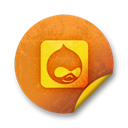 Drupal Black icon