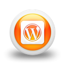 Wordpress, square, Logo Black icon