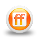 Friendfeed, square, Logo Black icon
