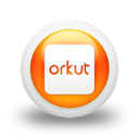 Orkut, square, Logo Black icon