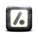 Slash, square, Logo, Dot Black icon