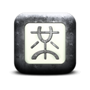 wong, Logo, square, mister Black icon