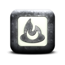 square, Feedburner, Logo Black icon