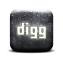 Digg Black icon