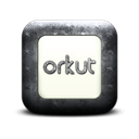 Orkut, Logo, square Black icon