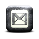 Logo, gmail, square Black icon