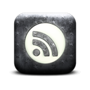 Circle, round, subscribe, feed, Rss Black icon